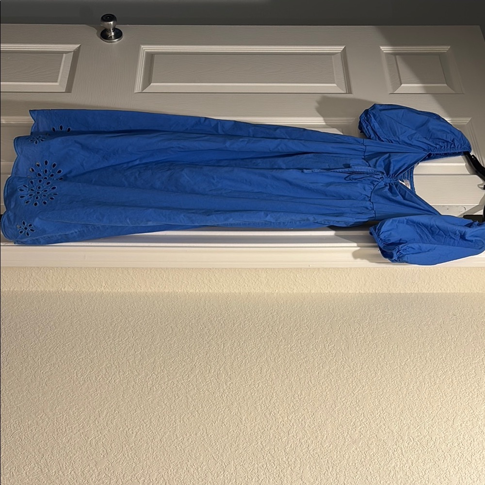 LC Lauren Conrad Blue Maxi Dress